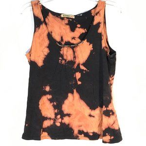 STAMP 10  X CUSTOM Tie Die Top Blouse Cotton Tank